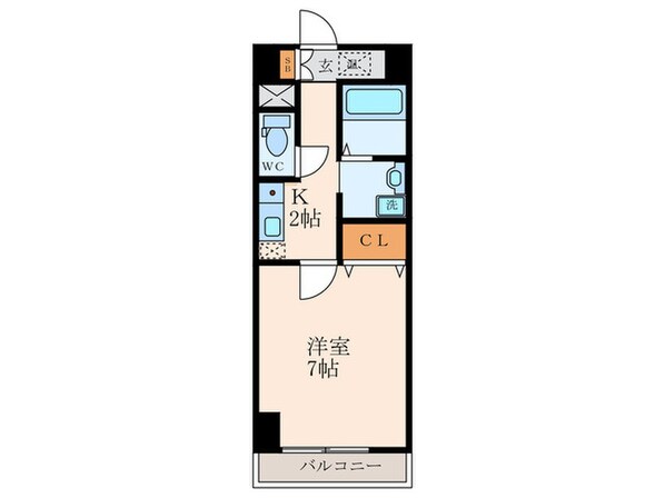 ロジュマンヴェールⅡの物件間取画像